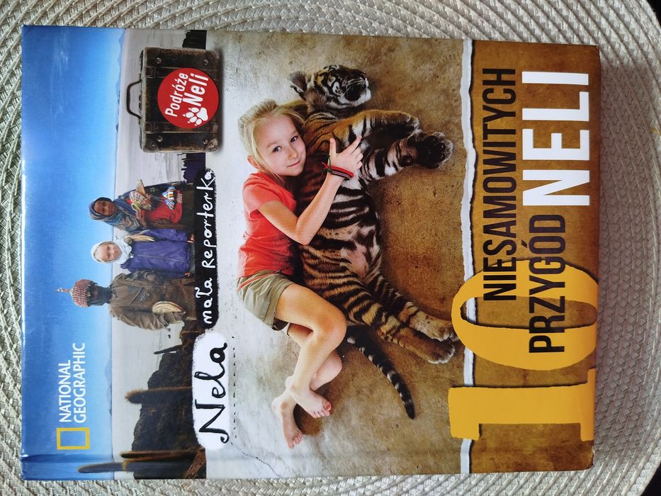 Książka 10 niesamowitych przygód Neli National Geographic