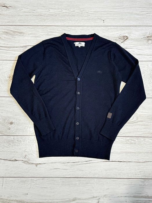 MOODS OD NORWAY męski sweter kardigan wełniany rozpinany 100% MERINO