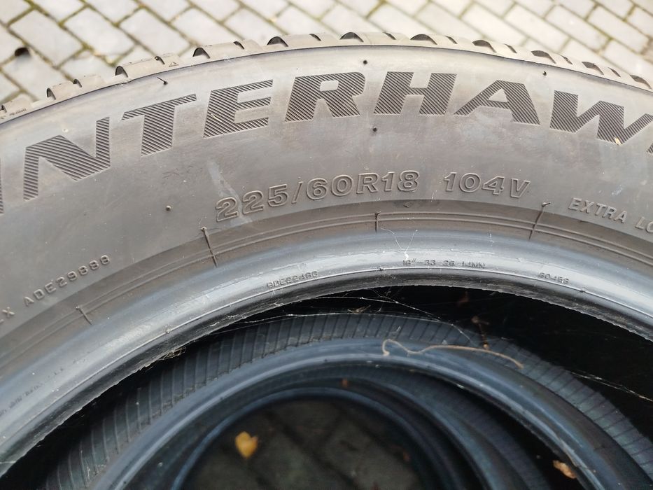 Opony  zimowe 225/60 R 18 rok 2020