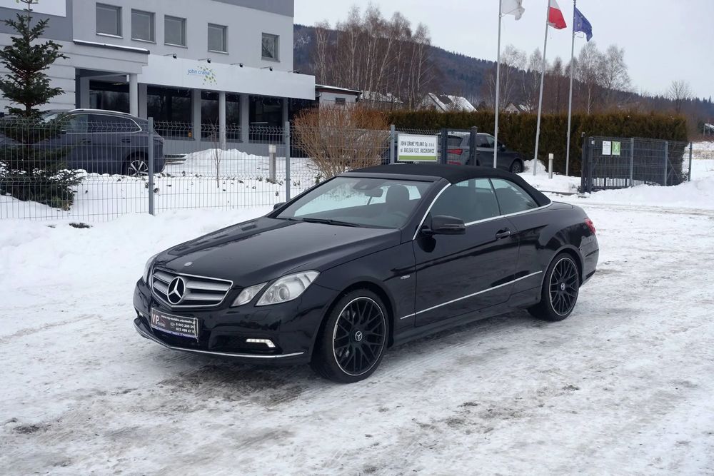 Mercedes-Benz Klasa E 350CGI 292KM Kabriolet Avantgarde Super stan Oryginalny przebieg