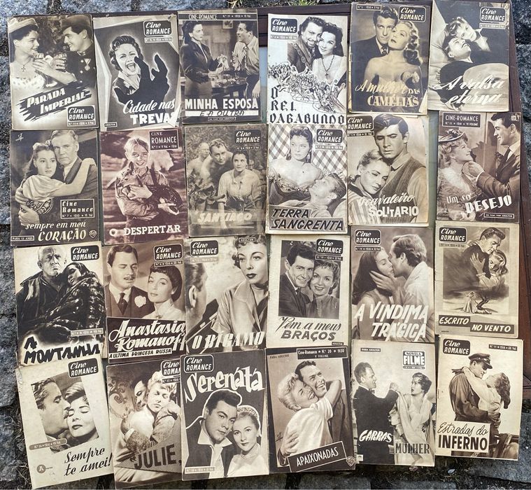 Revistas antigas cinema