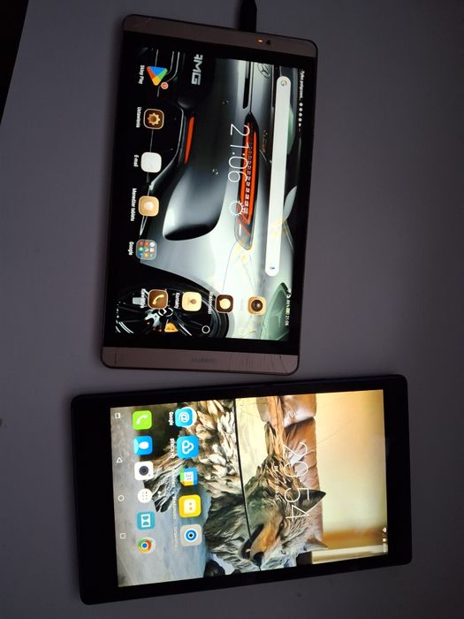 2 Tablety Lenovo i Huawei
