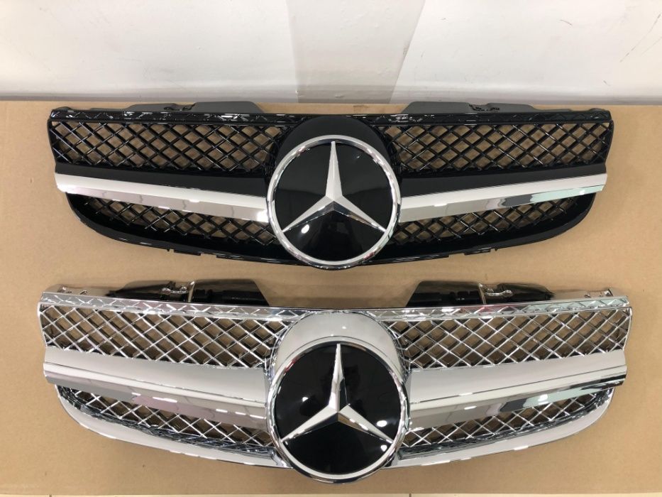 Решітка Радіатора Mercedes SL sl AMG R230 SL55 решітка 05-08г mercedes