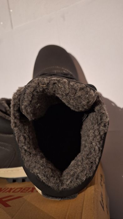 Buty nowe męskie zimowe kolor szary rozmiar 44