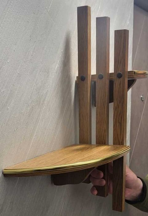 Деревянная полка  СССР в стиле Mid-century