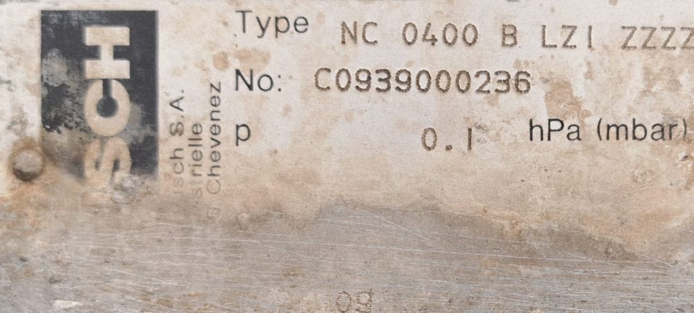 Pompa próżniowa śrubowa Busch NC 400