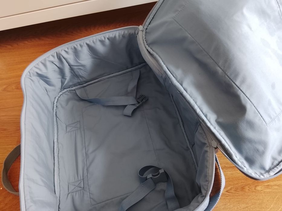 Mala e saco para maternidade azul claro  "pasito pasito"