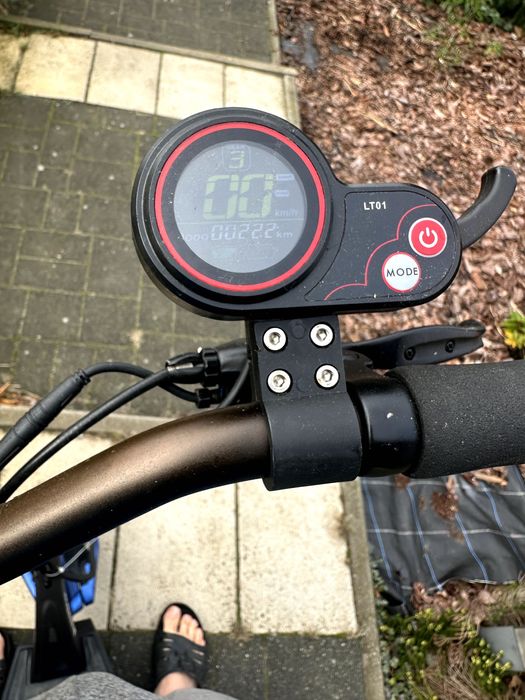 Hulajnoga elektryczna Kaabo Mantis 8 Lite, przebieg 222 km