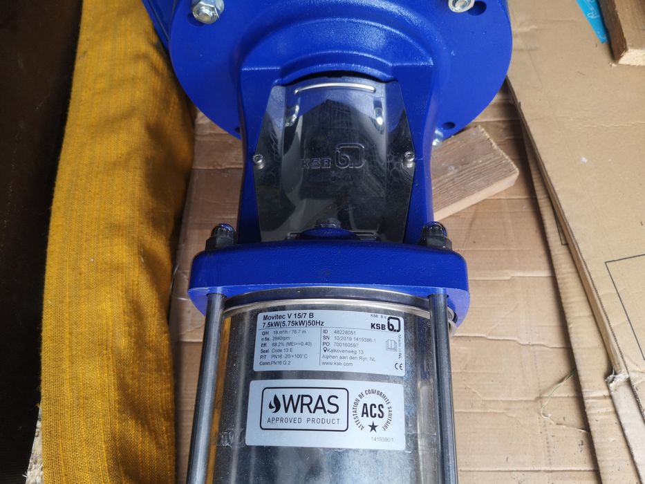 Pompa wodna Movitec V 15/7 B.    7,5KW