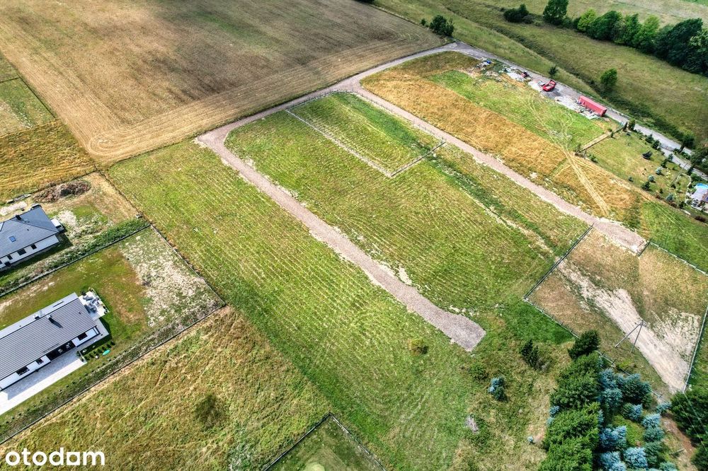Szczytna – 3 działki 1505–1600 m² na wzgórzu, droga dojazdowa - Widok 5