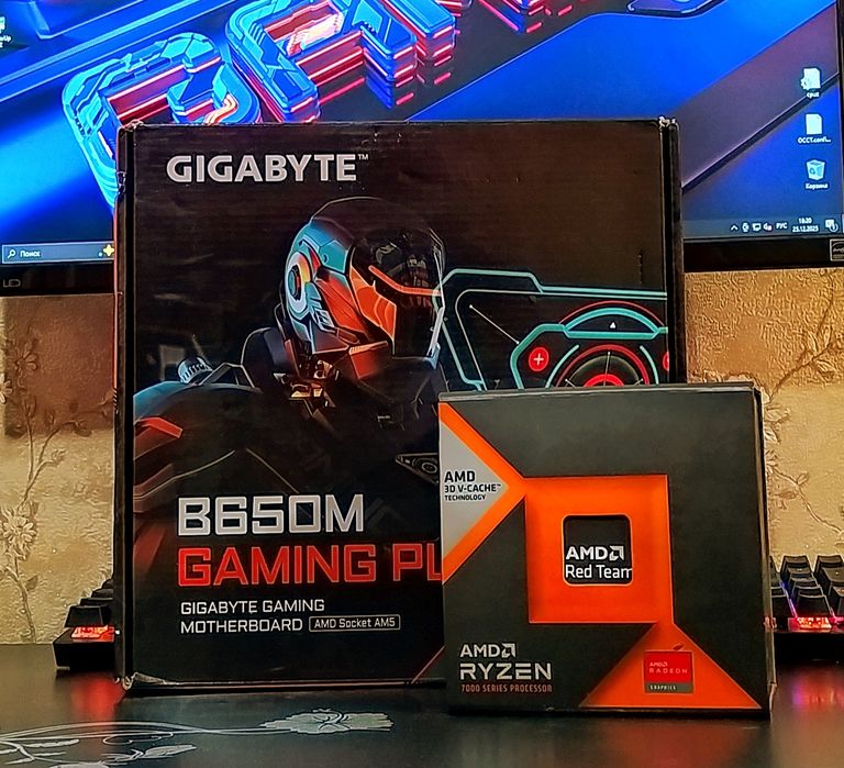 Ryzen 5 8400F+  B650 Wi-Fi+ 32Gb DDR5 5600MHz комплект AM5