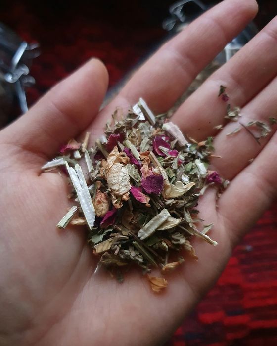 Duzy słoiczek mieszanki ziół ja miłość