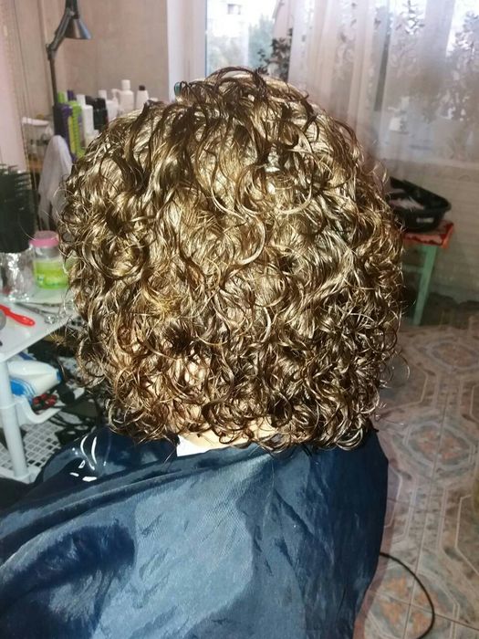 Акция! Кератиновая Биозавивка премиум класса!Стрижка и укладка в подар