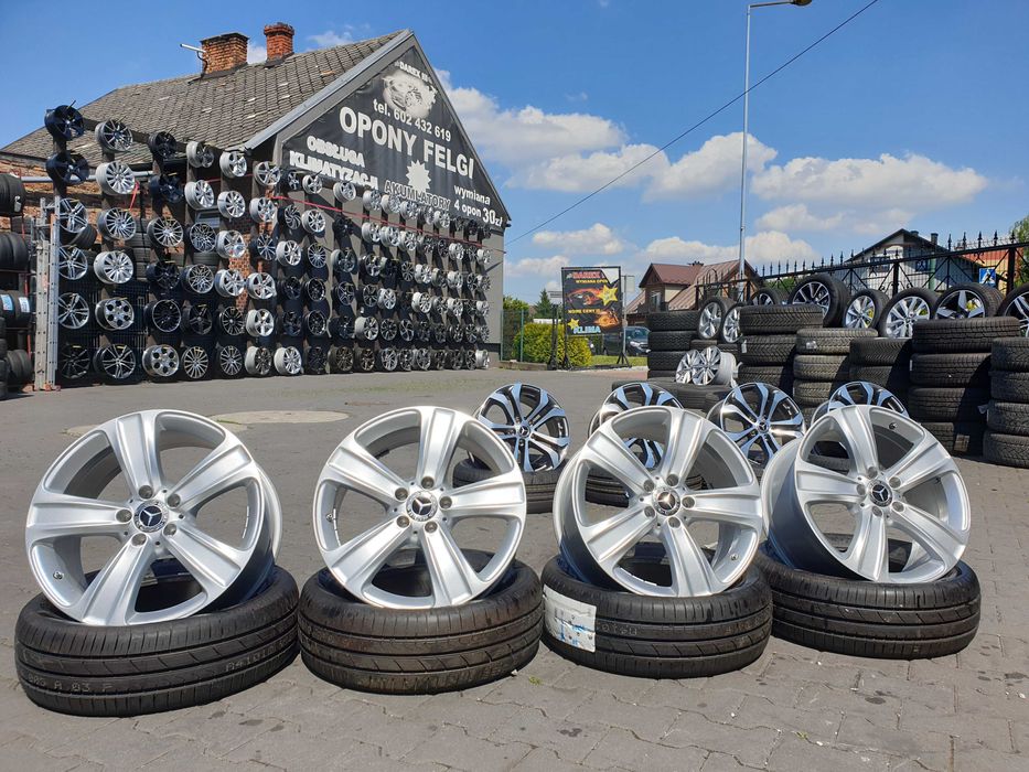 Felgi aluminiowe Mercedes 18" 8j 5x112 et38 Audi Seat Skoda VW itp.
