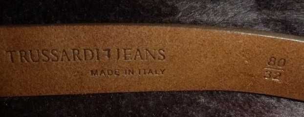Cinto de senhora novo Trussardi Jeans 80 - SALDO