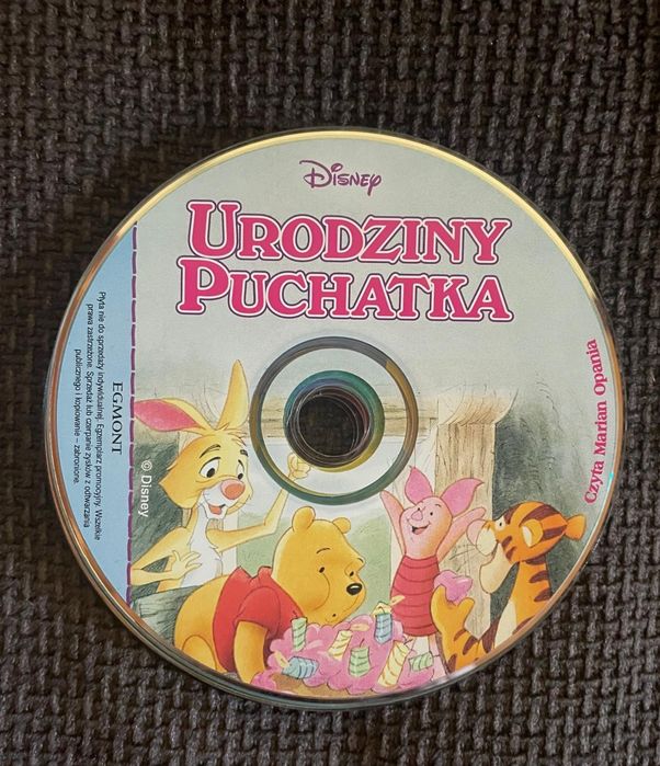 Płyty CD piosenki dla dzieci Mini Mini Puchatek Bajki Grajki