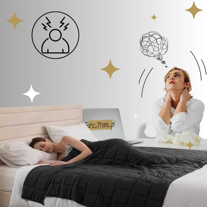 Kołdra Obciążeniowa 8 kg – Koc Sensoryczny 150x200cm