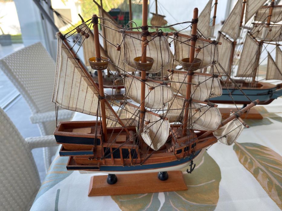 Caravelas modelos decoração