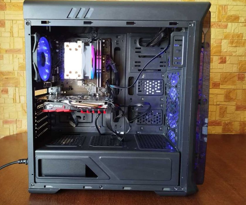 ігровий ПК ryzen 5 5600 1050ti MSI