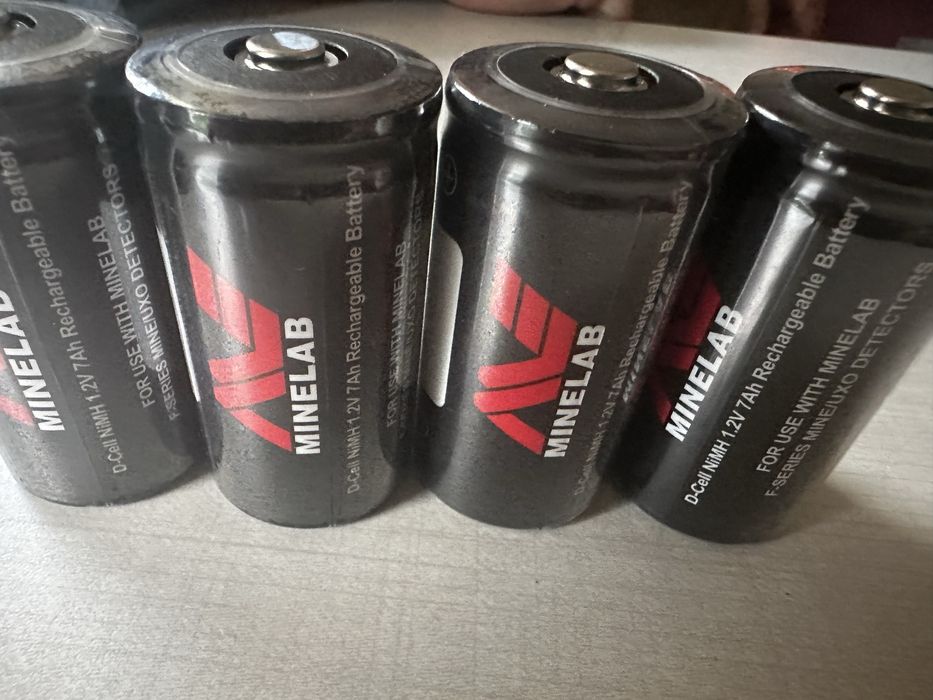 Акумуляторна батарея Minelab 1.2V 7Ah NiMh type D для Minelab F3