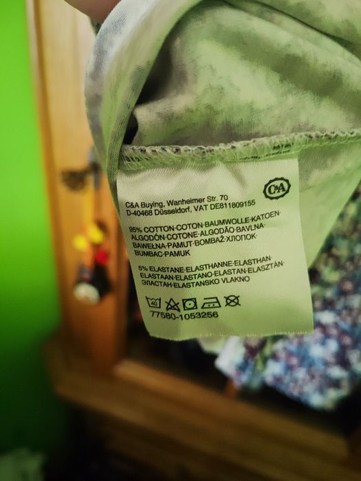Bluzeczka z kolekcji C&A, w idealnym stanie - 95%bawełny