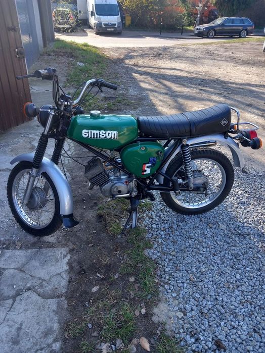 Simson s51 enduro 1990r oryginał