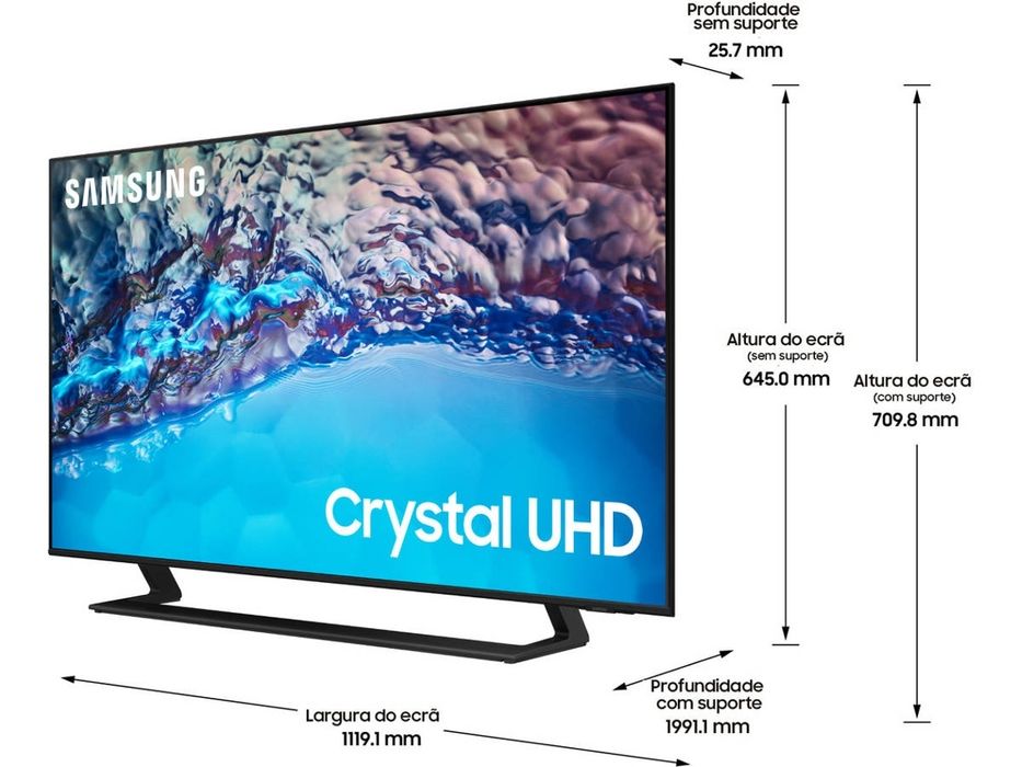 TV SAMSUNG UE50BU8505KXXC (LED - 50'' - 127 cm - 4K Ultra HD - Smart TV)