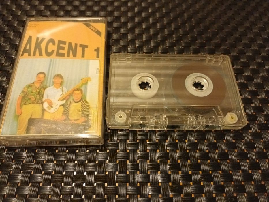 Akcent 1 kaseta magnetofonowa 1991 rok