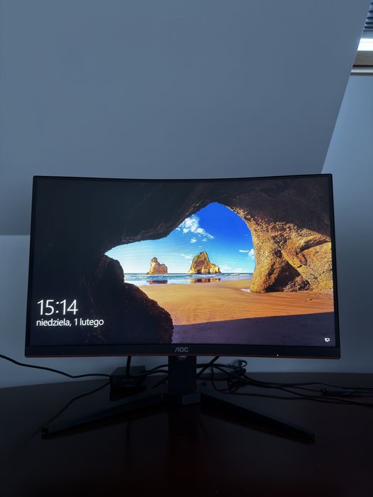 (zarezerwowane) Monitor AOC C24G1 24” 144Hz Curved | Full HD | VA