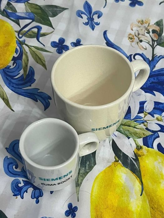 Conjunto de 2 Chávenas SIEMENS – Café e Caneca