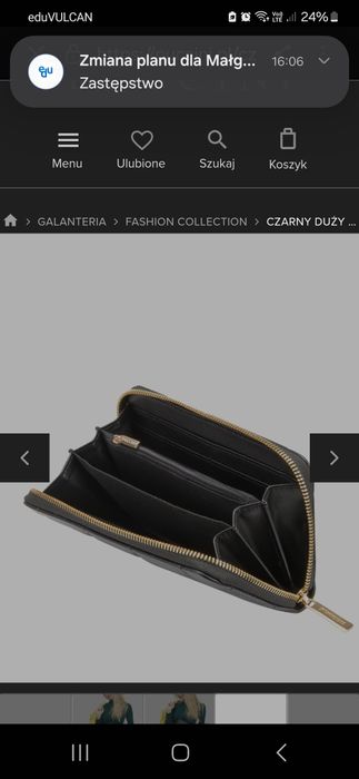 Portmonetka,portfel damski Puccini  nowy ,Okazja 79 zł