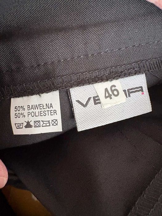 Czarny komplet medyczny Vena Uniforms damski rozmiar 44