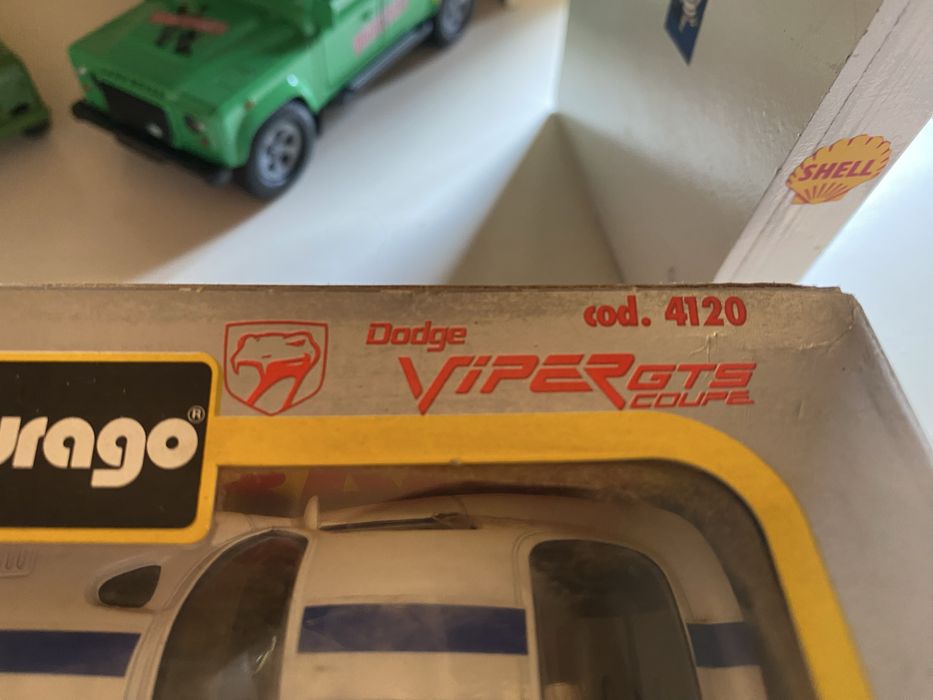 Dodge Viper GTS Coupe Burago, 1/43