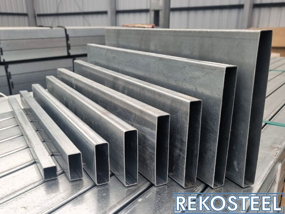 Profile ocynkowane Rury Ogrodzenie Panele Słupki Brama Profil Stal