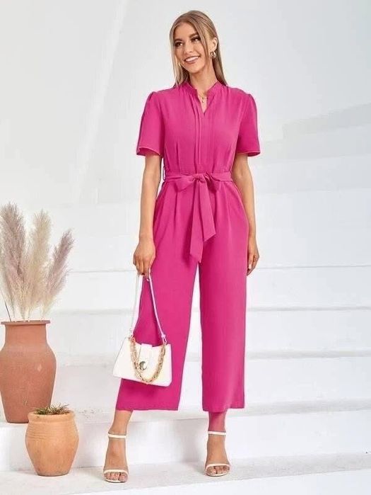 Macacão Cor de Rosa