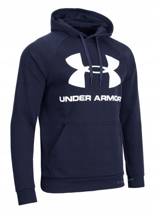 Under Armour Ocieplana Męska Bluza Z Kapturem Bawełna / Rozm M