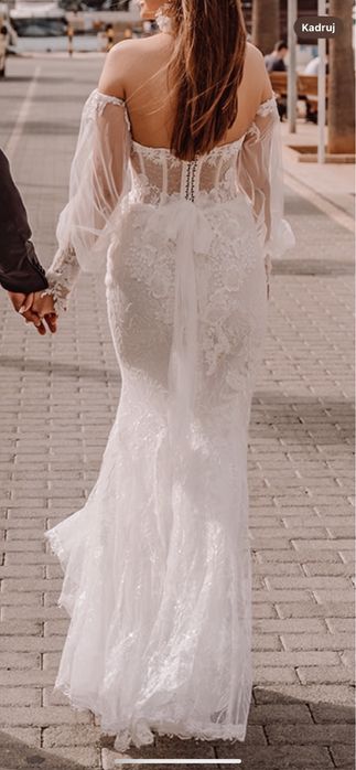 Suknia ślubna projektu Julii Gastoł