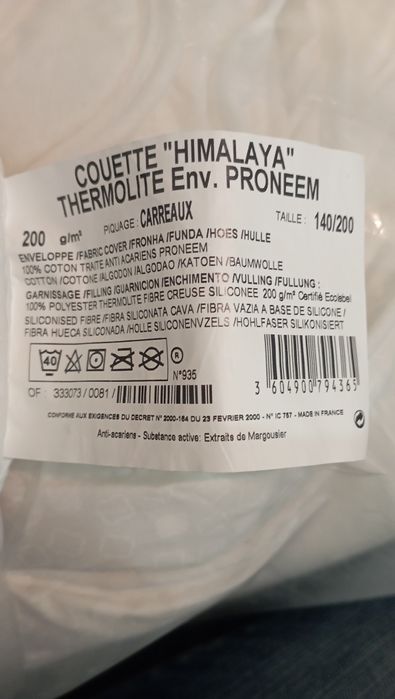Одіяло Carreblanc HIMALAYA, Франція