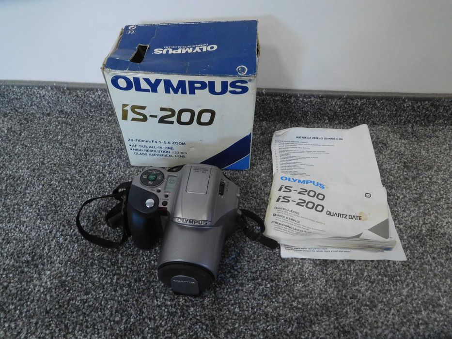 Aparat analogowy Olympus is-200 + pudełko *Darmowa Przesyłka OLX*