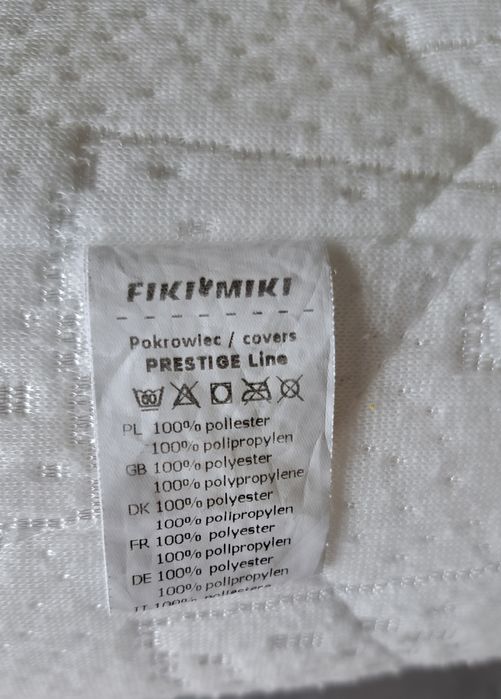 Materac Fiki Miki lateksowo-piankowo-gryczany