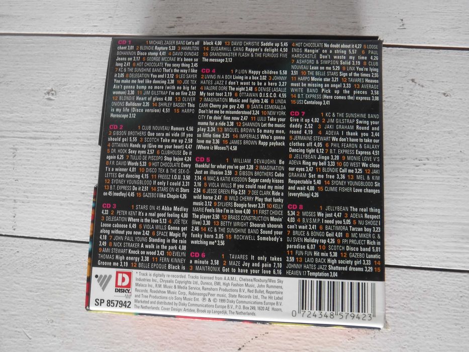 Disco Super Stars BOX 8 CD ZOBACZ