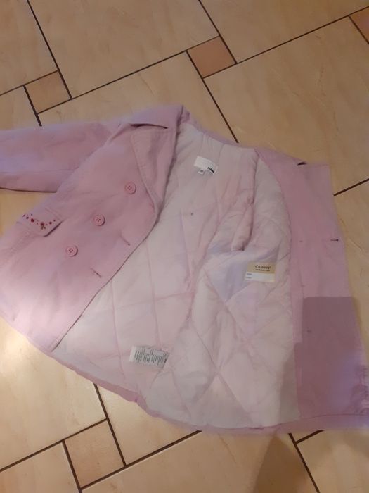 Płaszczyk H&M ciepły  wiosenny  92