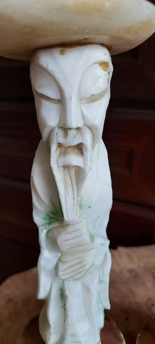 Chińczyk- Para Chińczyków - Alabsster - Figurki