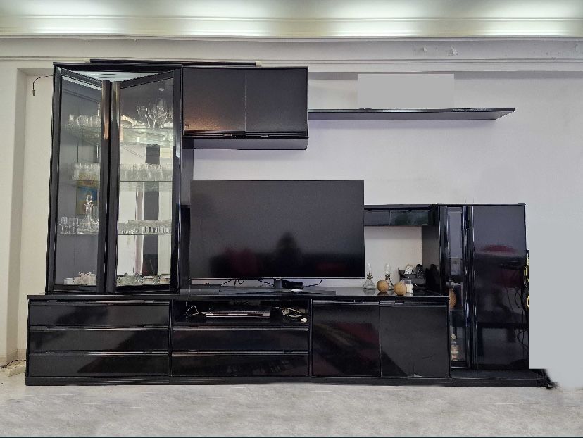 Móvel de sala preto