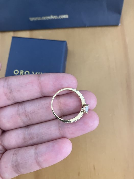 Anel em prata Oro Vivo Jewelry
