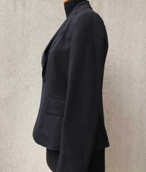 Сірий жіночий піджак жакет «Calvin Klein» (розмір 12)