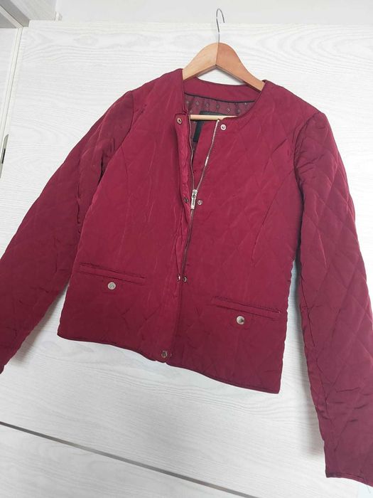 Massimo Dutti kurtka pikowana przejściowa lekka 36
