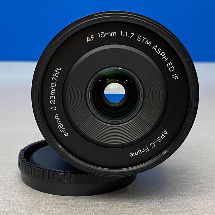 Viltrox AF 15mm f/1.7 STM ASPH ED (Fujifilm)- NOVA- 3 ANOS DE GARANTIA