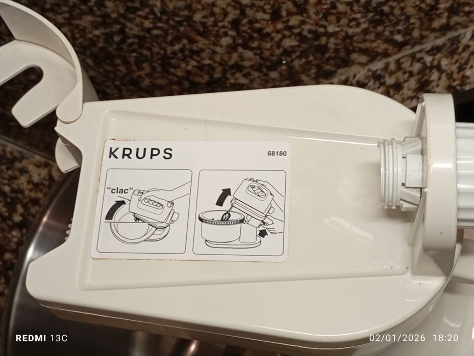 Batedeira usada da  Krups