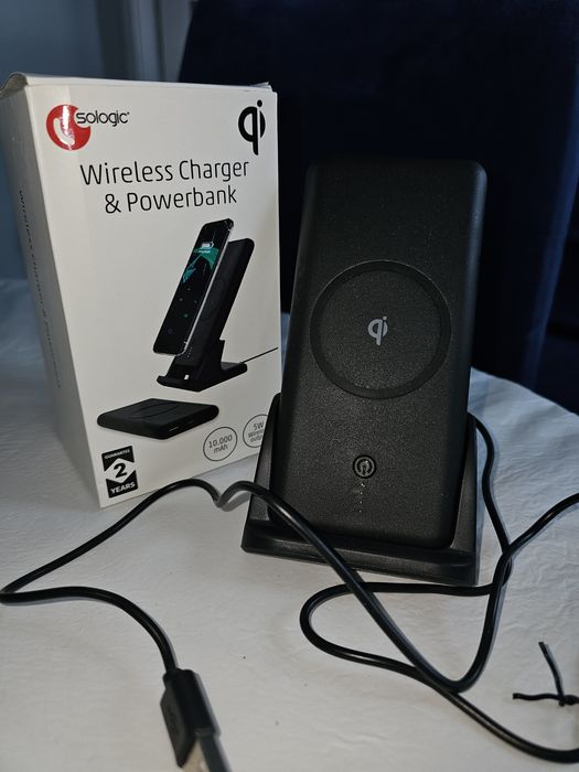 Bezprzewodowa ładowarka i Power bank
